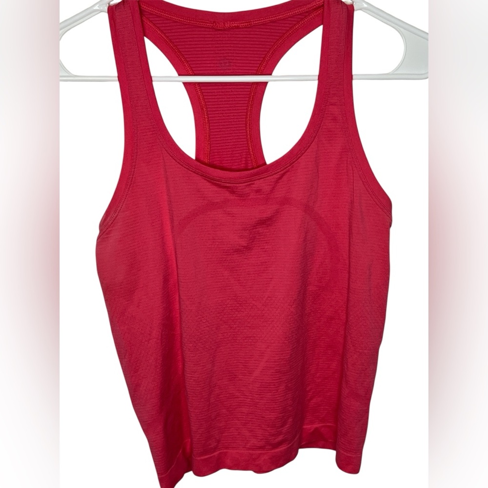 lululemon athletica swiftly  Tank Top pink